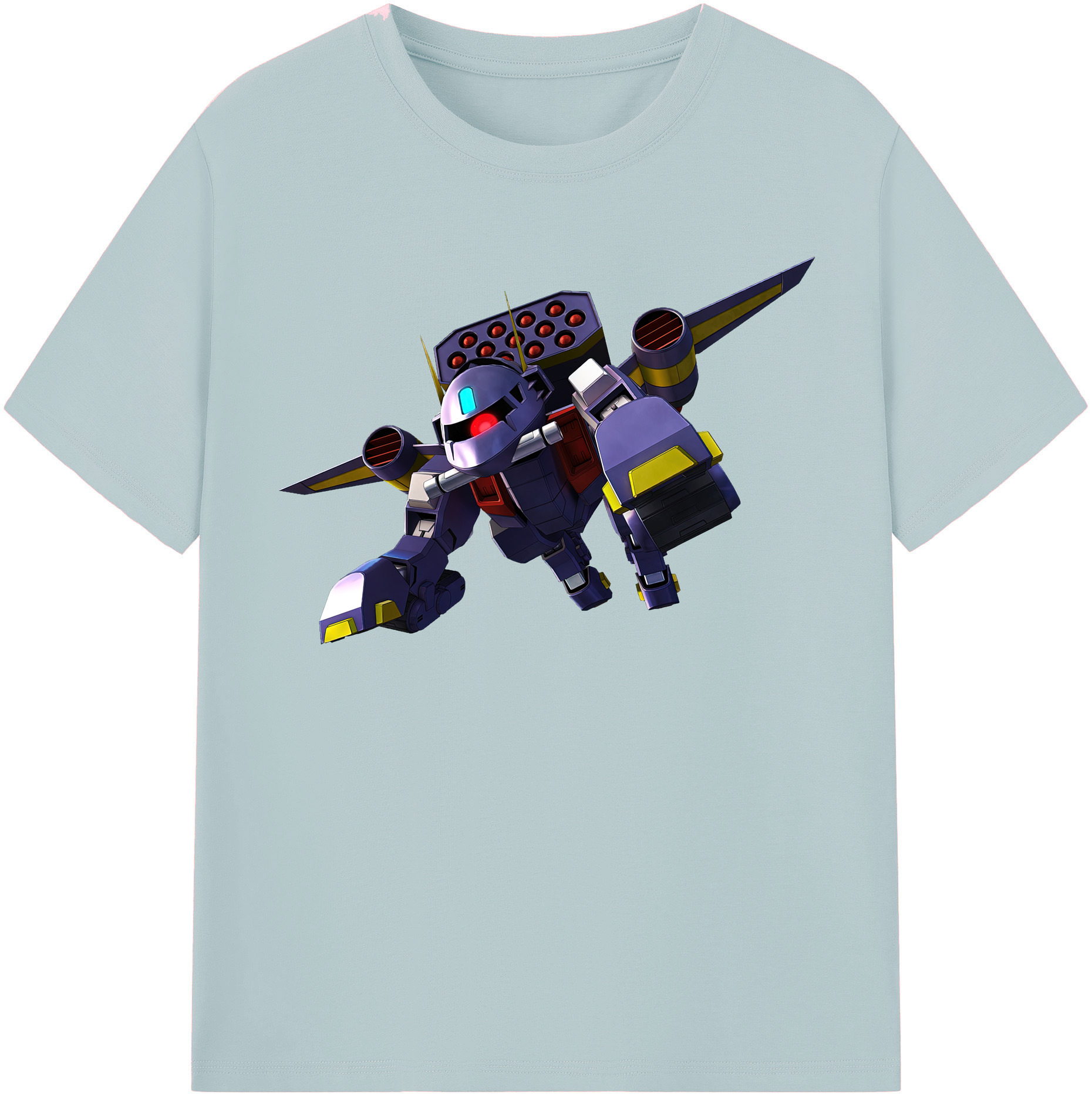 （画像用） 機動戦士ガンダム Mobile Suit Gundam 綿100％半袖Tシャツ（フロントプリント）